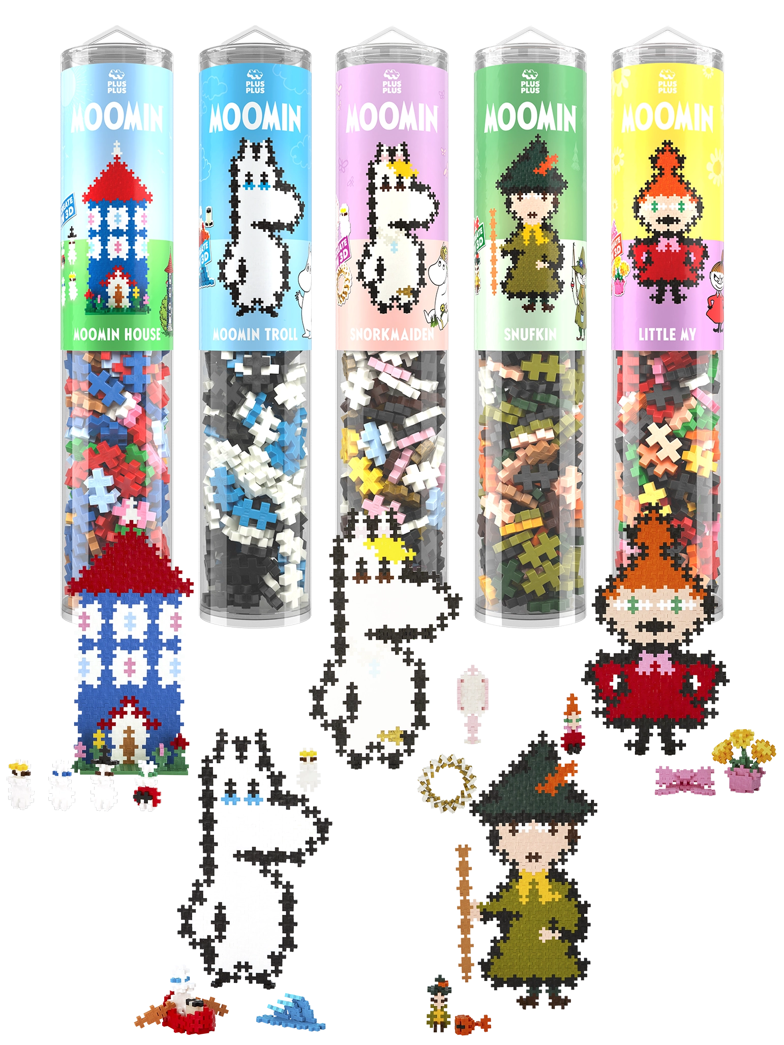 Moomin - Puzzle by Number - Bundle