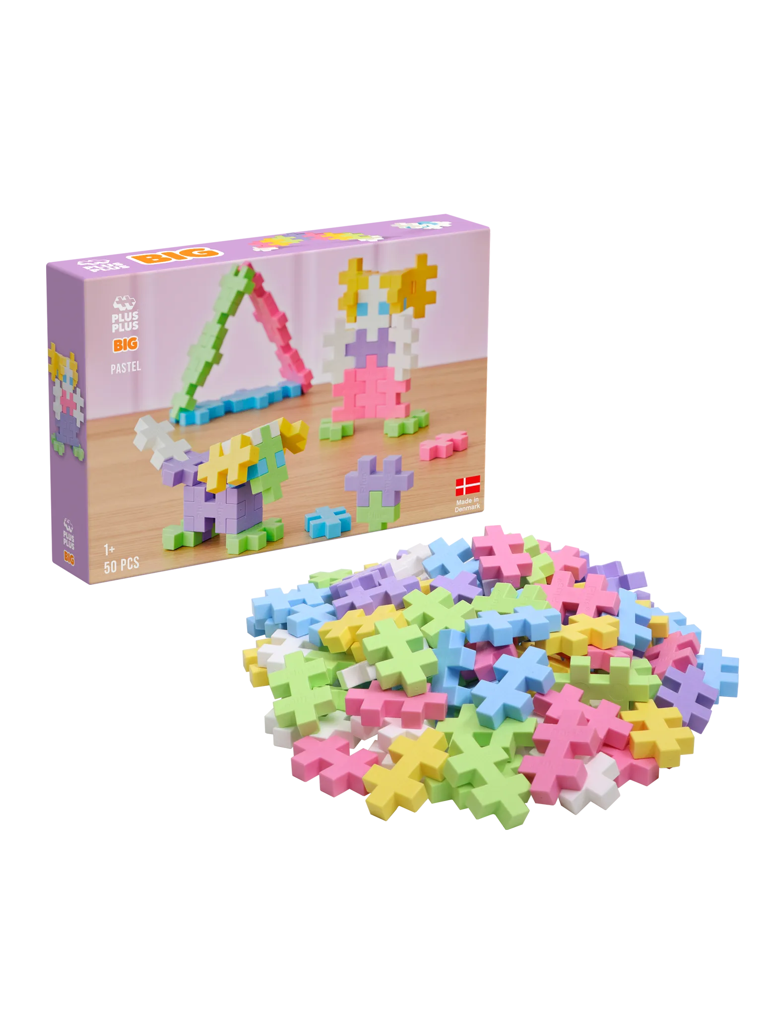 BIG Pastel Color Mix - 50 pcs