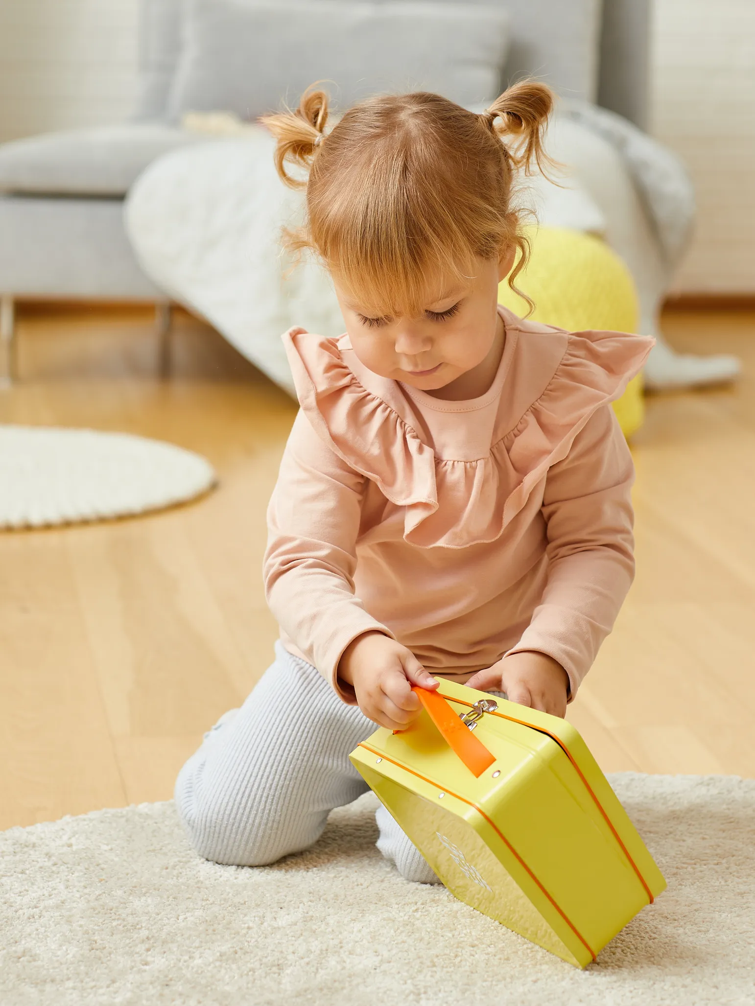 BIG Suitcase Yellow - 70 pcs