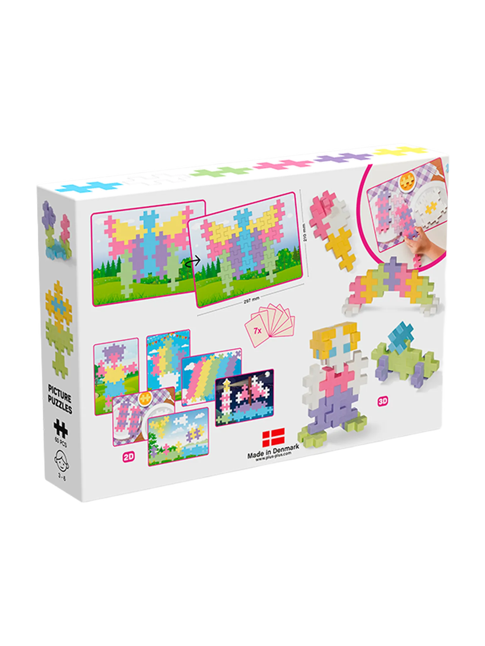 BIG Picture Puzzle - Pastel Color Mix