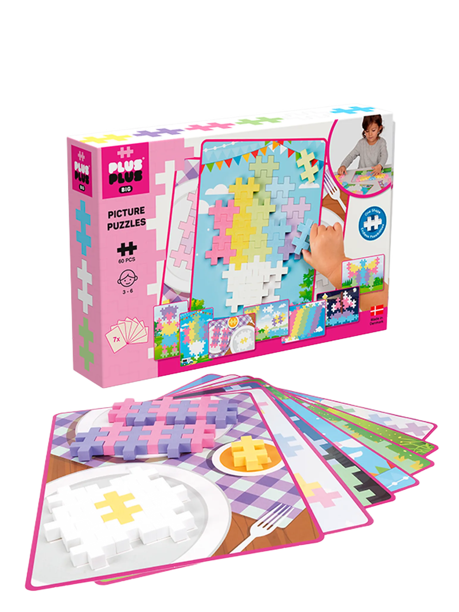 BIG Picture Puzzle - Pastel Color Mix