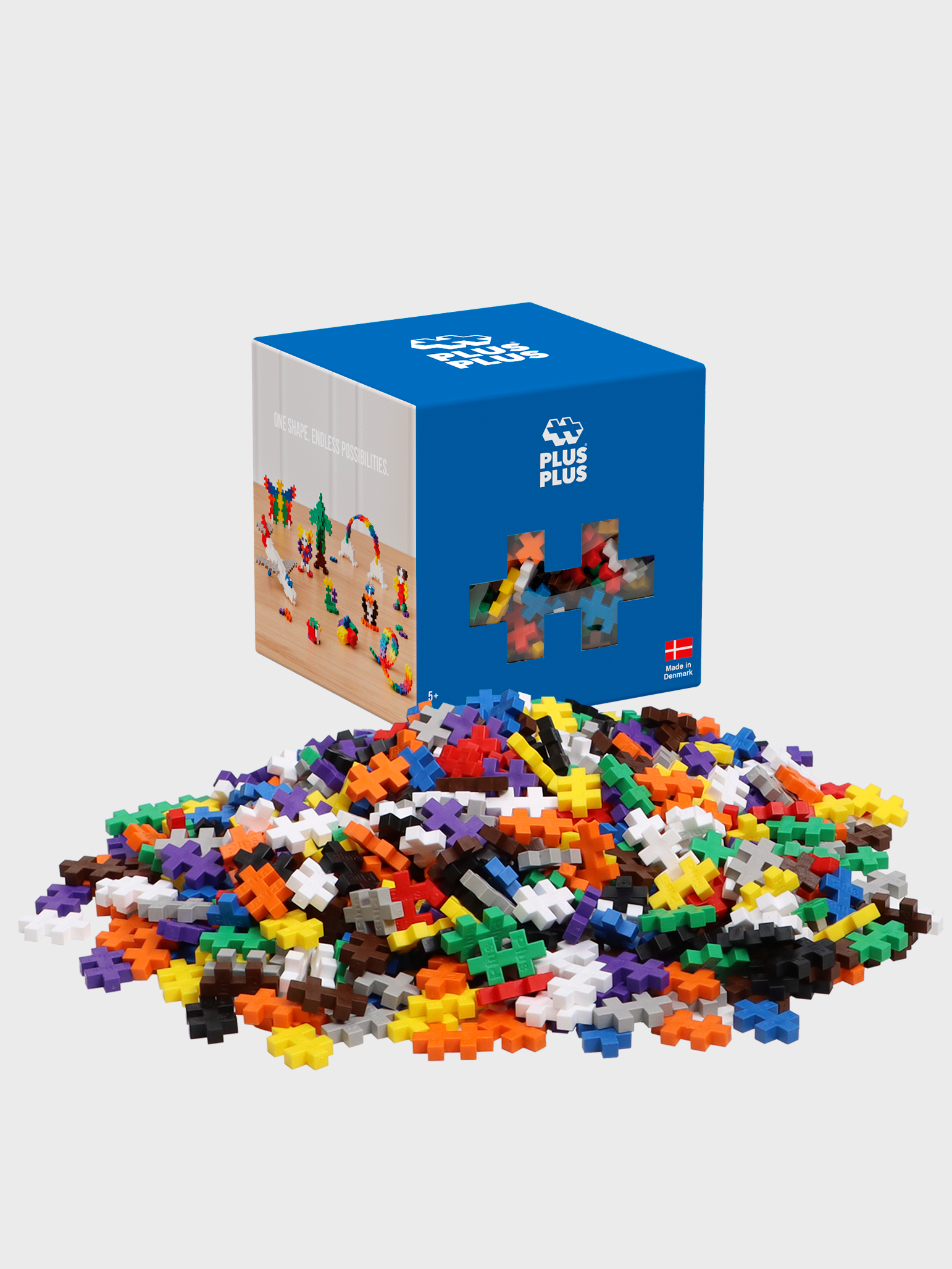 Plus Plus Graphics Plus-Plus - One Shape | Endless Possibilities