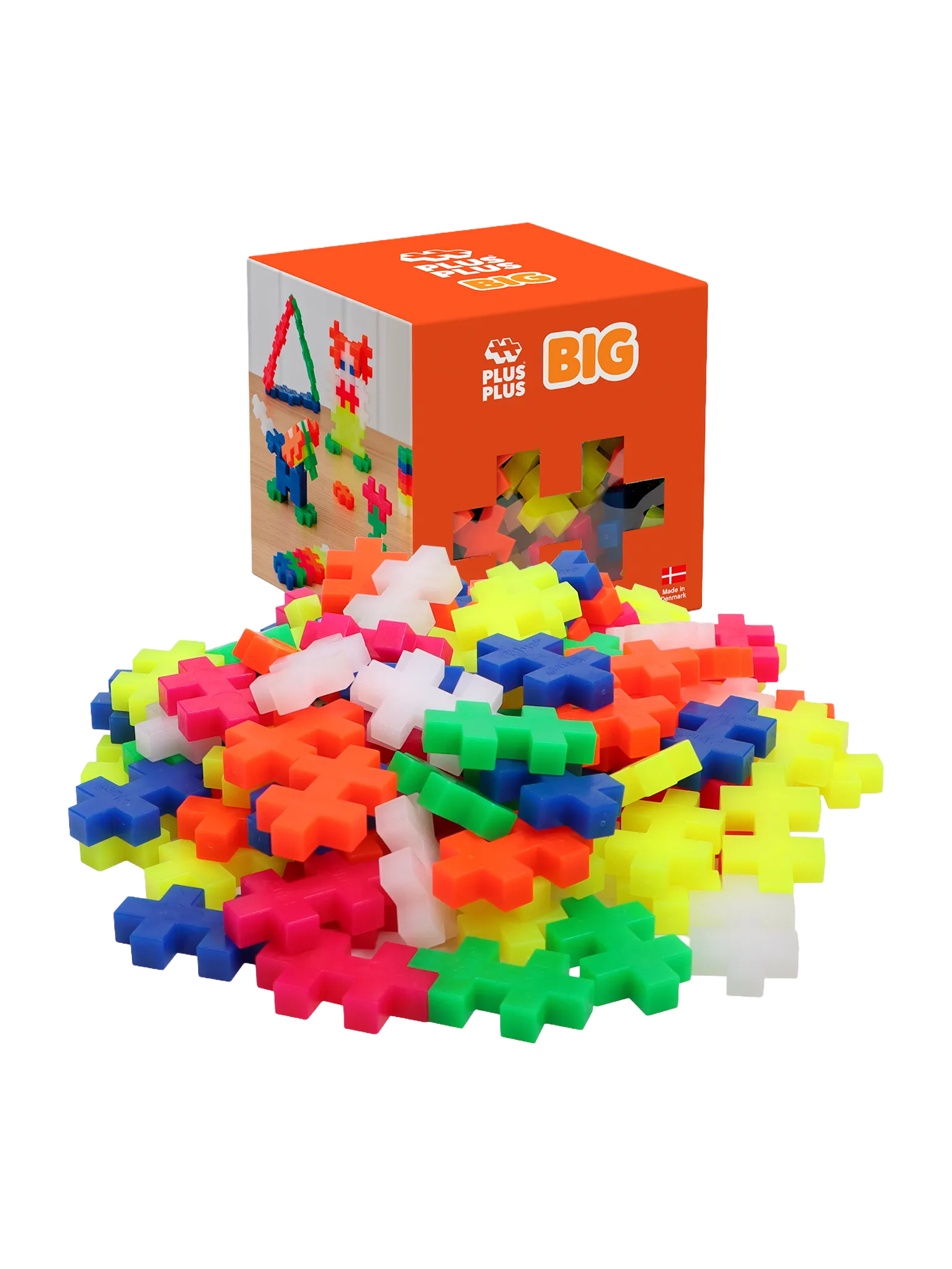 BIG Neon Color Mix - 100 pcs