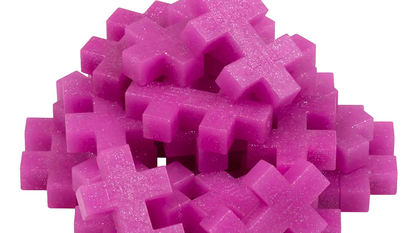 BIG Pink Glitter - 25 pcs
