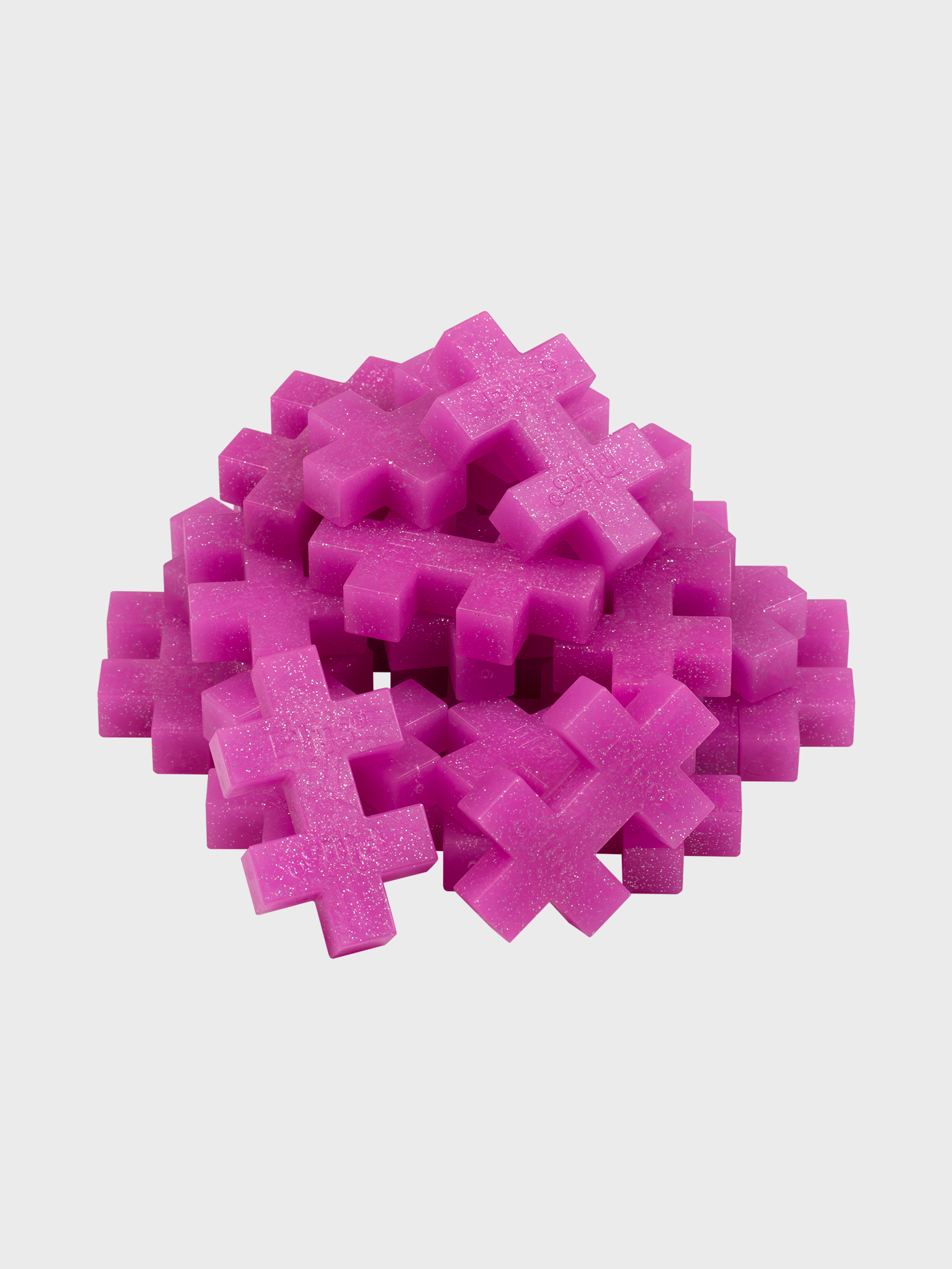 BIG Pink Glitter - 25 pcs