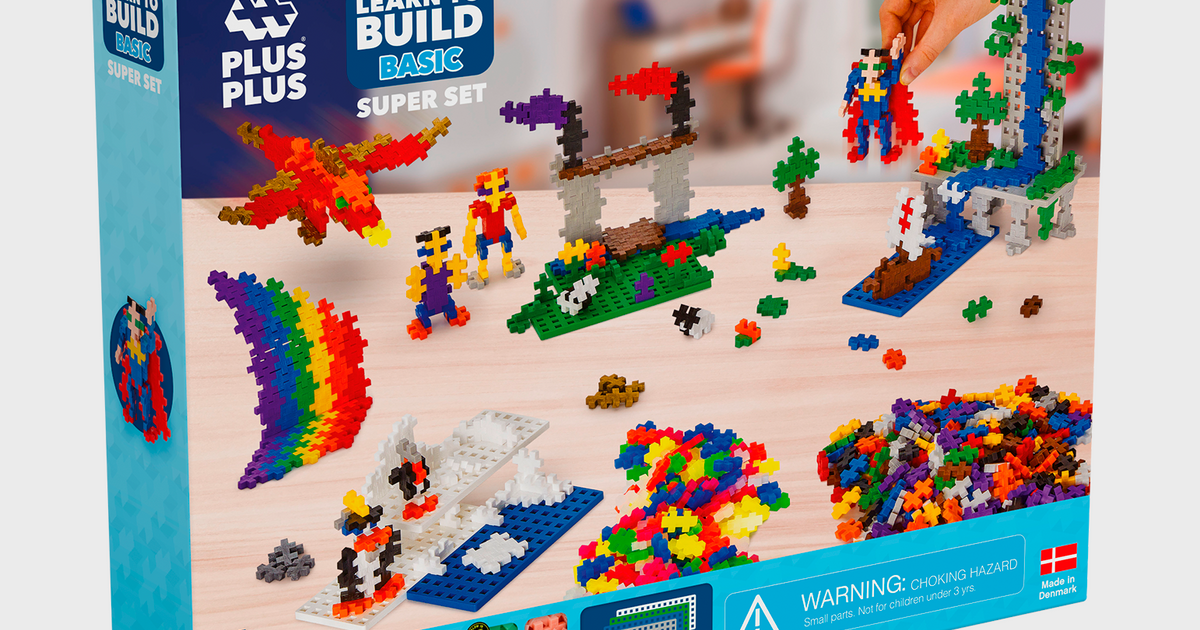 Learn to Build - Super Set Basic - 1200 pcs