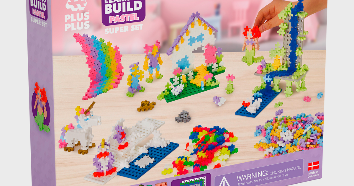 MINI BASIC SUPER SET learn to build PLUS PLUS con 8 basi 1208 PEZZI età 5 MINI BASIC SUPER SET learn to build PLUS PLUS con 8 basi 1208 PEZZI età 5