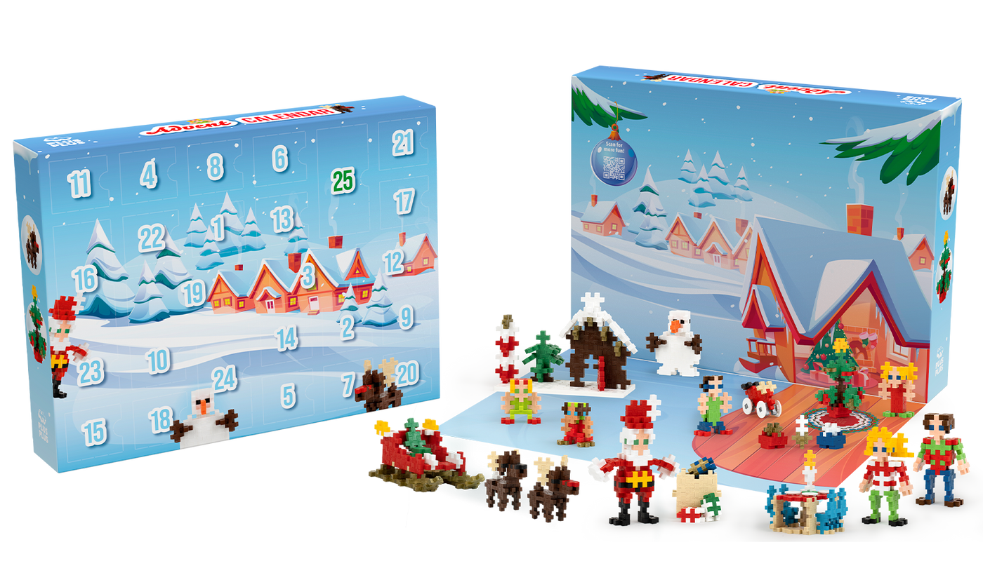 Advent Calendar - Santa And The Joyful family