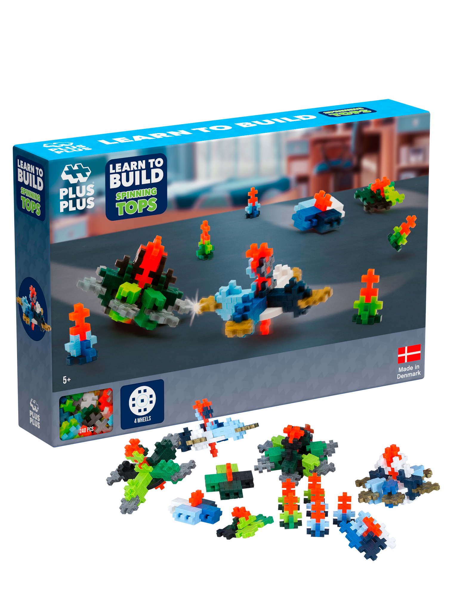 Learn to Build - Spinning Tops