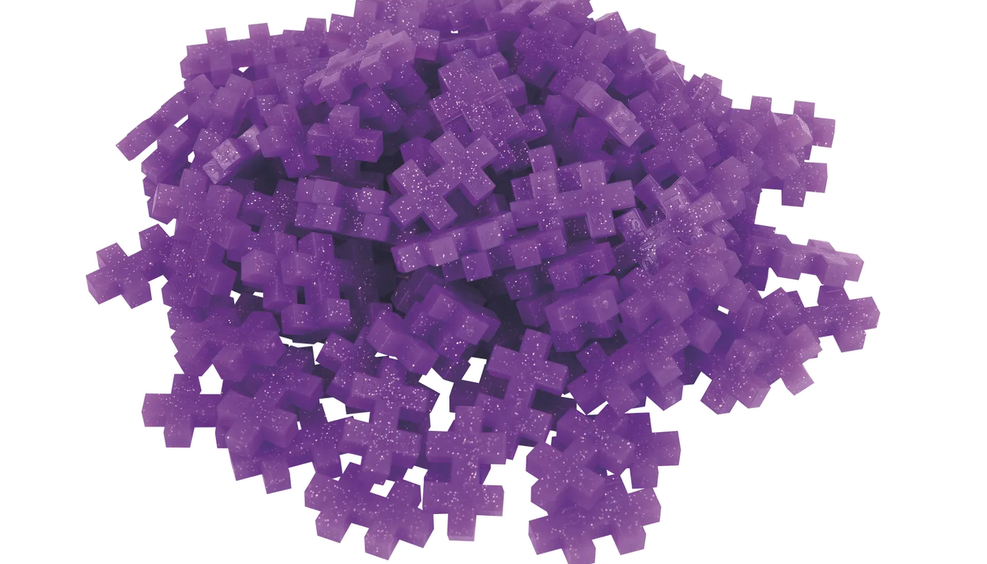 Purple Glitter -150 pcs