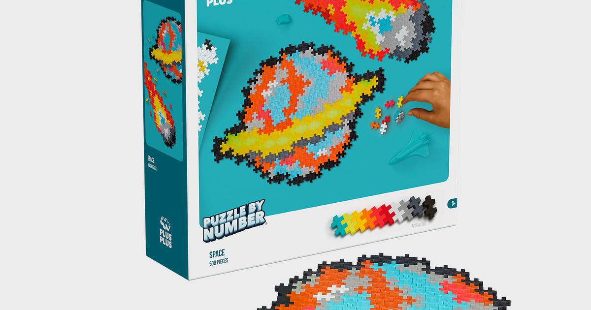 Puzzle By Number - Space