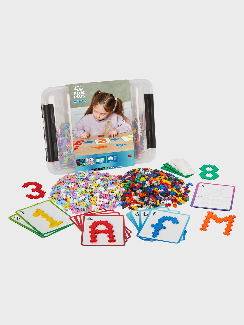 Storage Box ABC & 123 Box - 2000 pcs