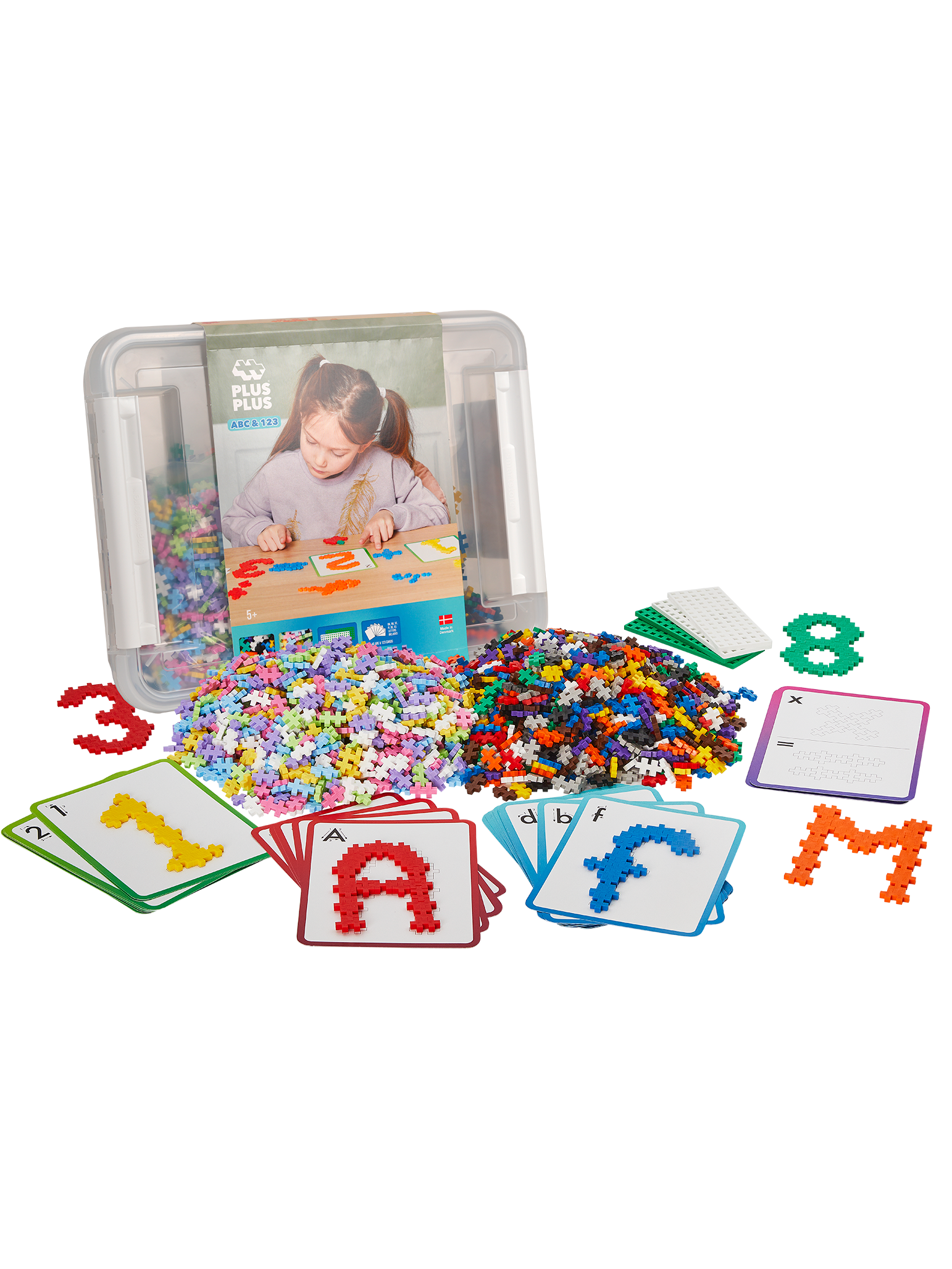 Storage Box ABC & 123 Box - 2000 pcs