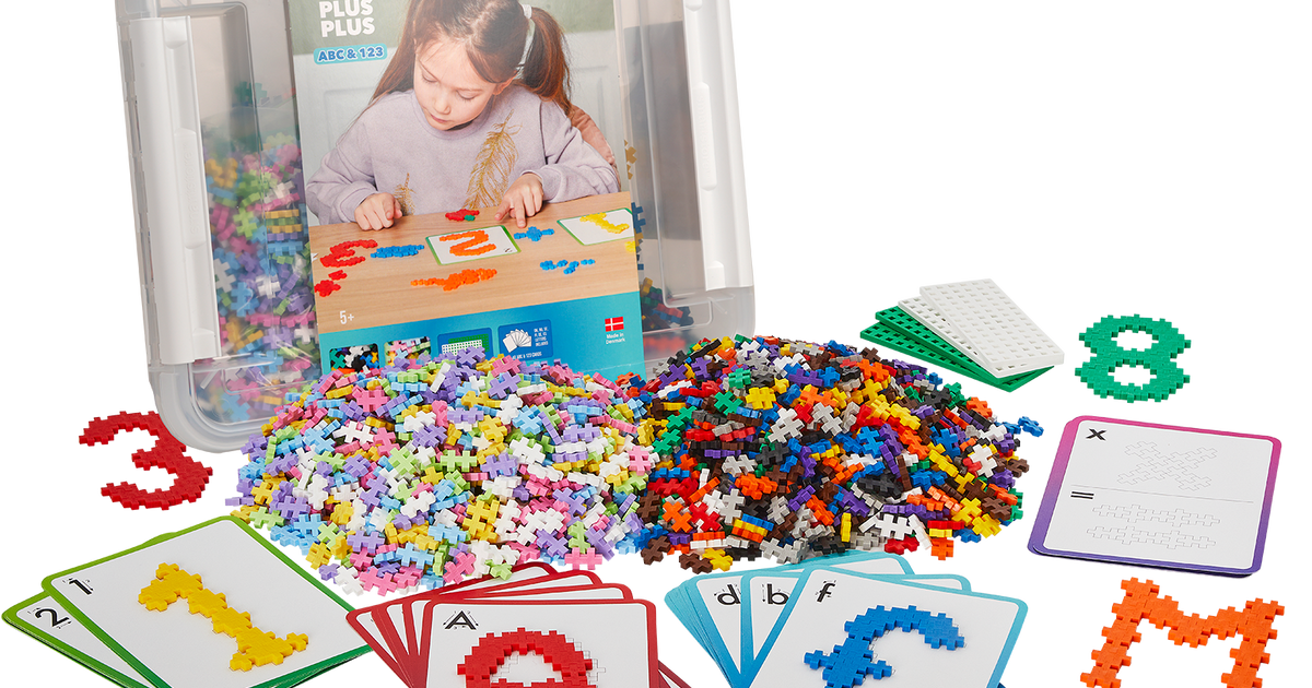 Storage Box ABC & 123 Box - 2000 pcs