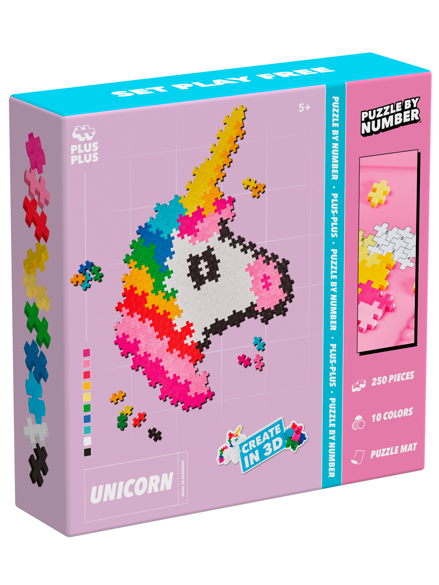 Puzzle By Number - Unicorn