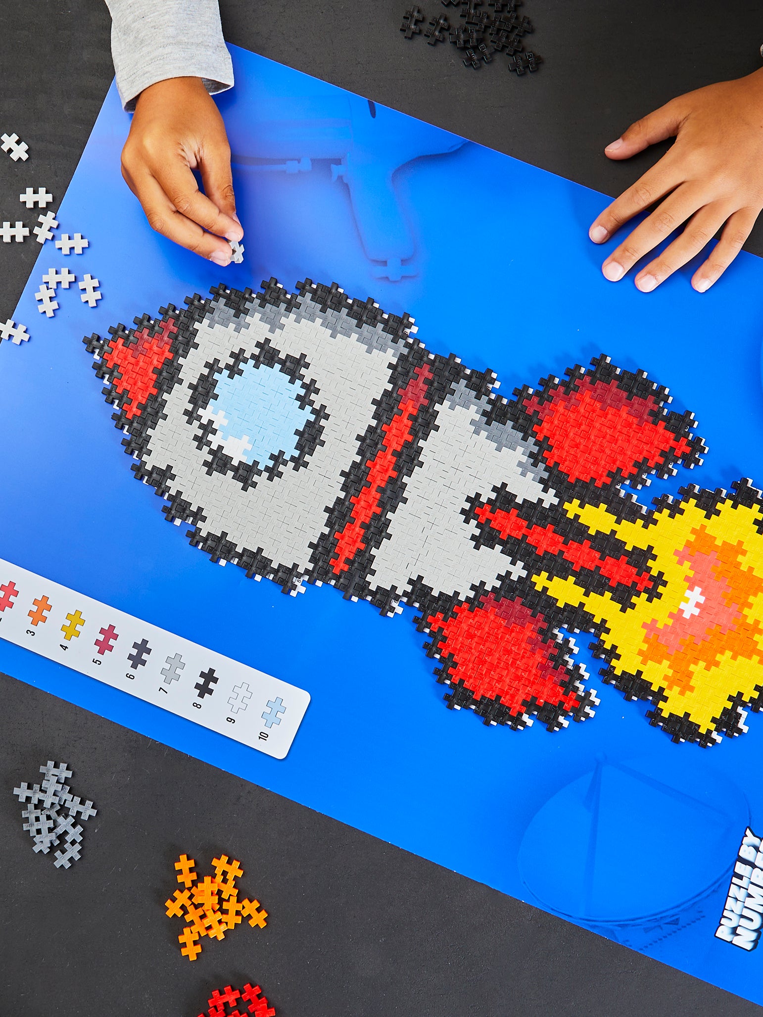 Puzzle By Number - Rocket