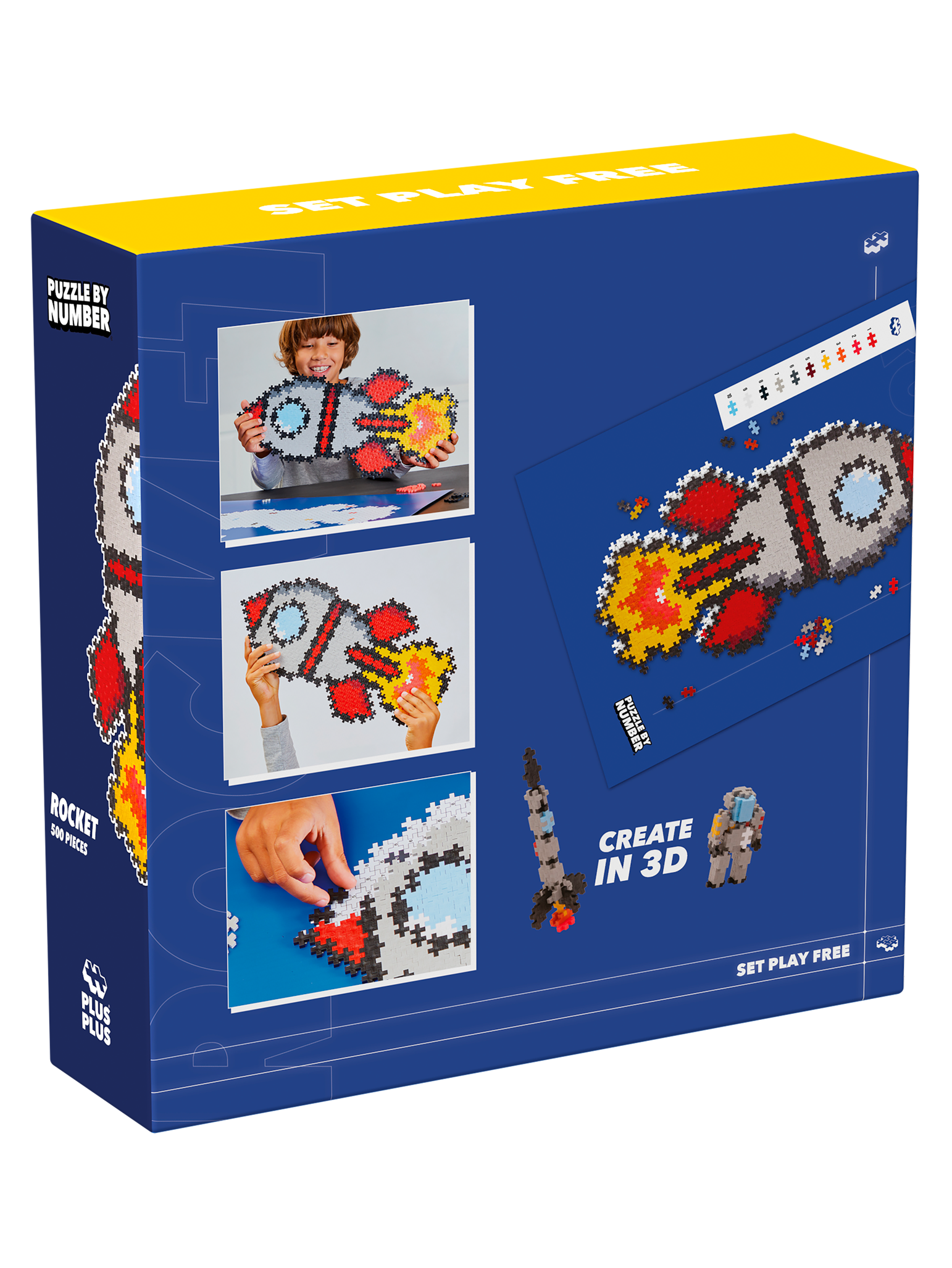 Puzzle By Number - Rocket