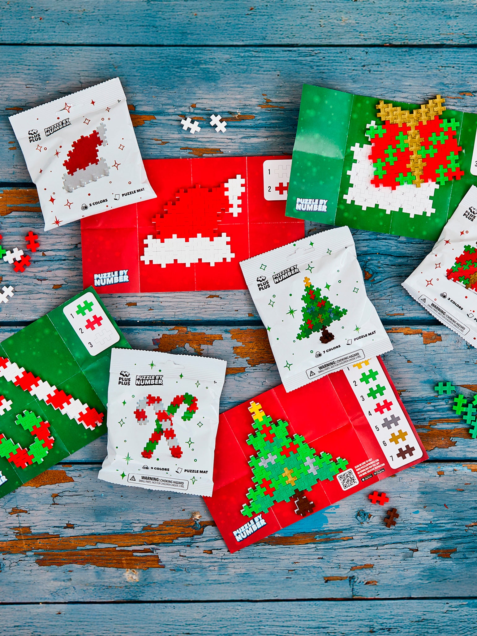 Puzzle by Number - Christmas Tree