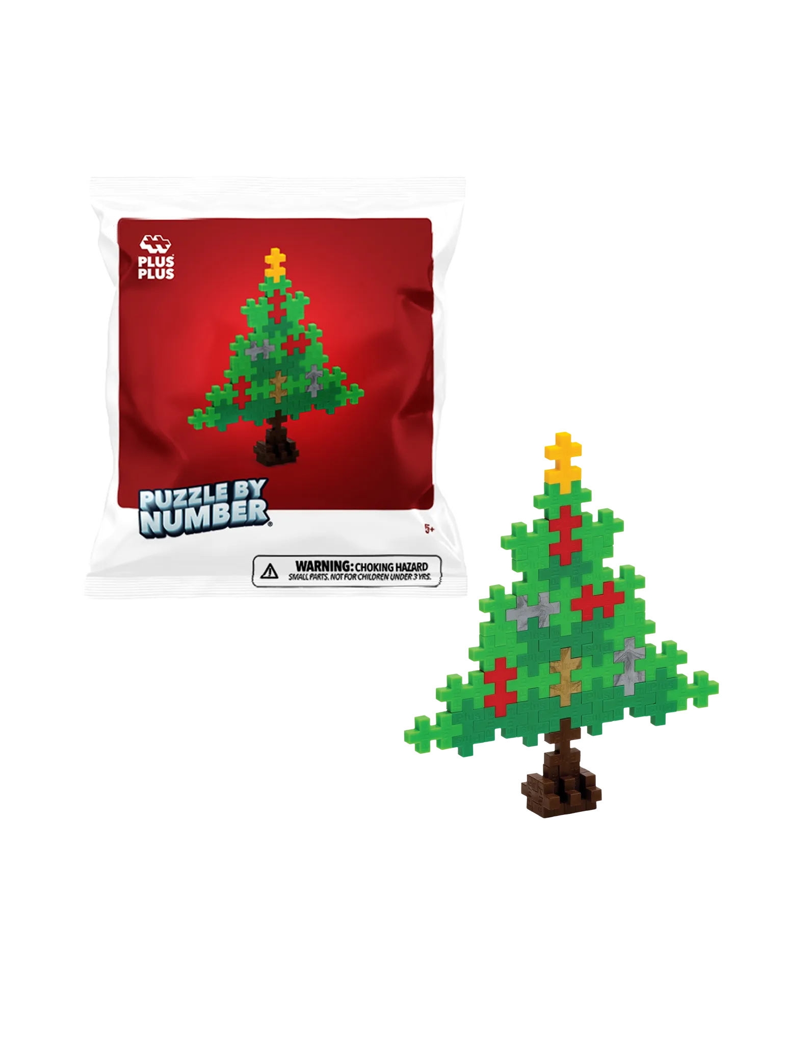Puzzle by Number - Christmas Tree
