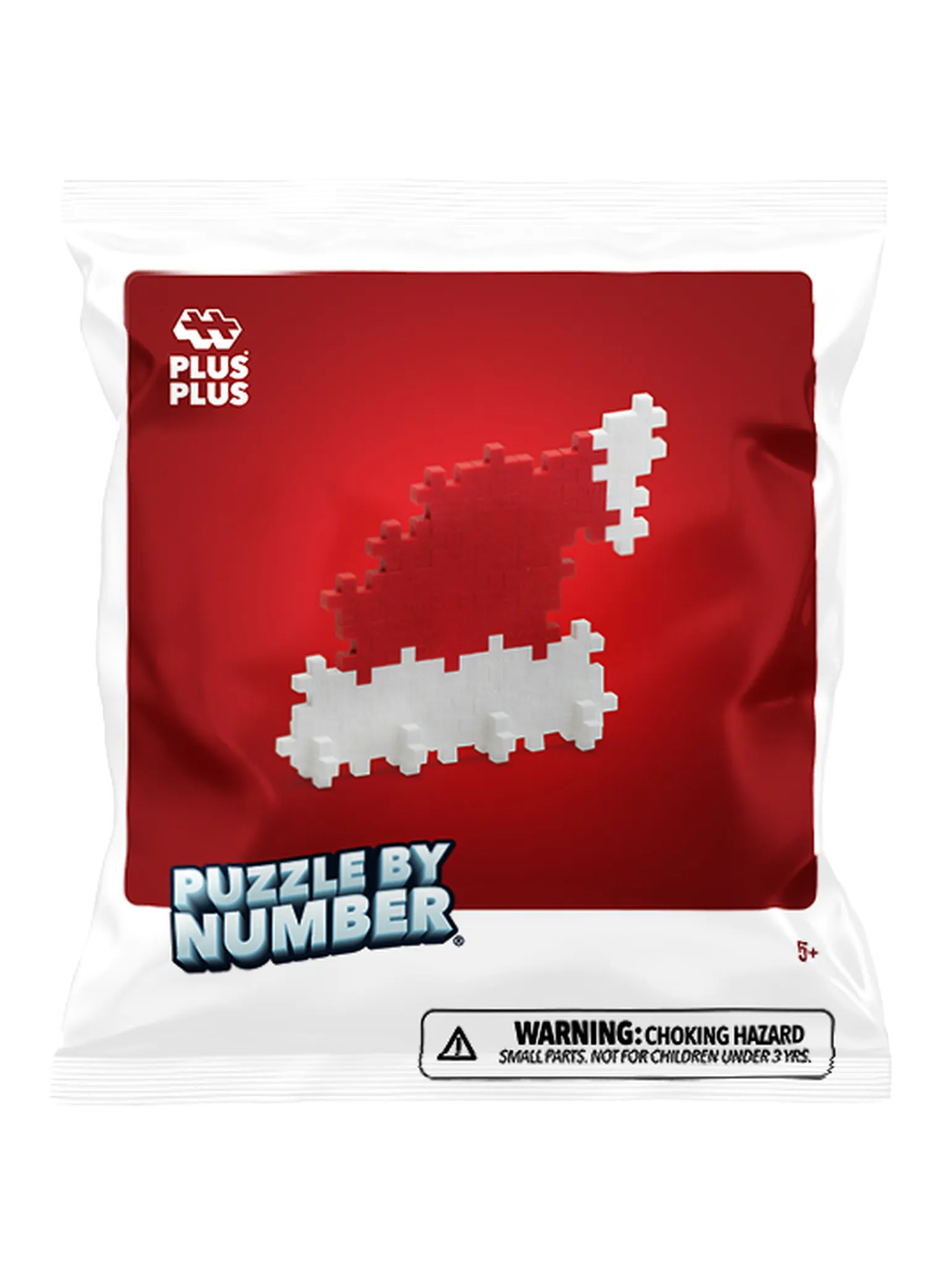Puzzle by Number - Christmas Hat
