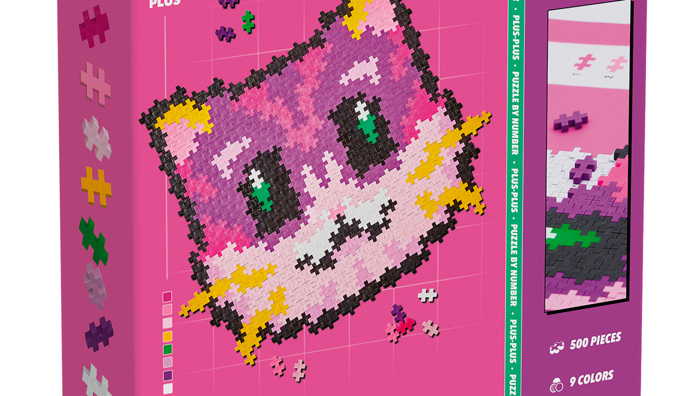 Puzzle By Number - Kitten