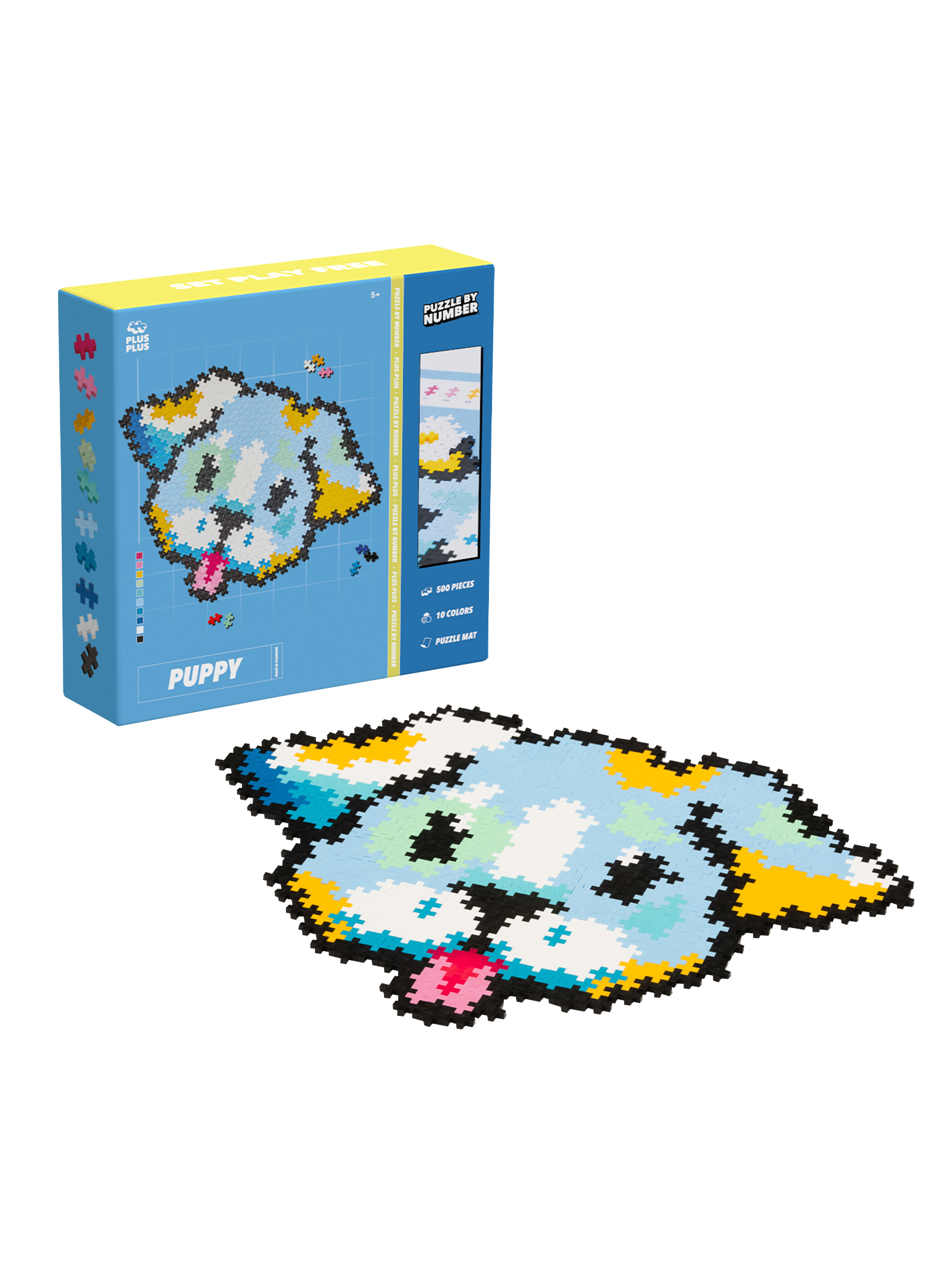 Puzzle By Number - Puppy