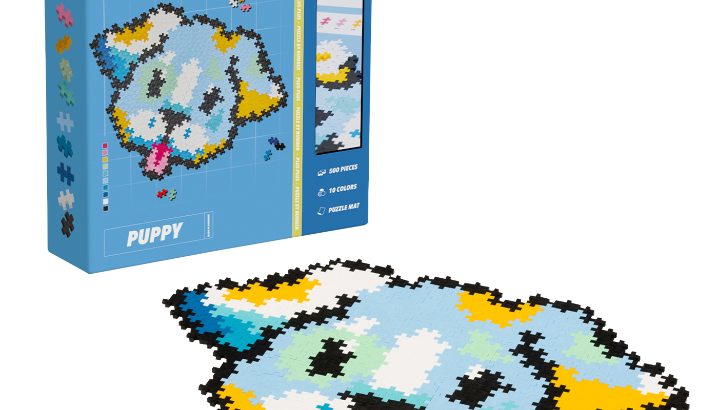 Puzzle By Number - Puppy