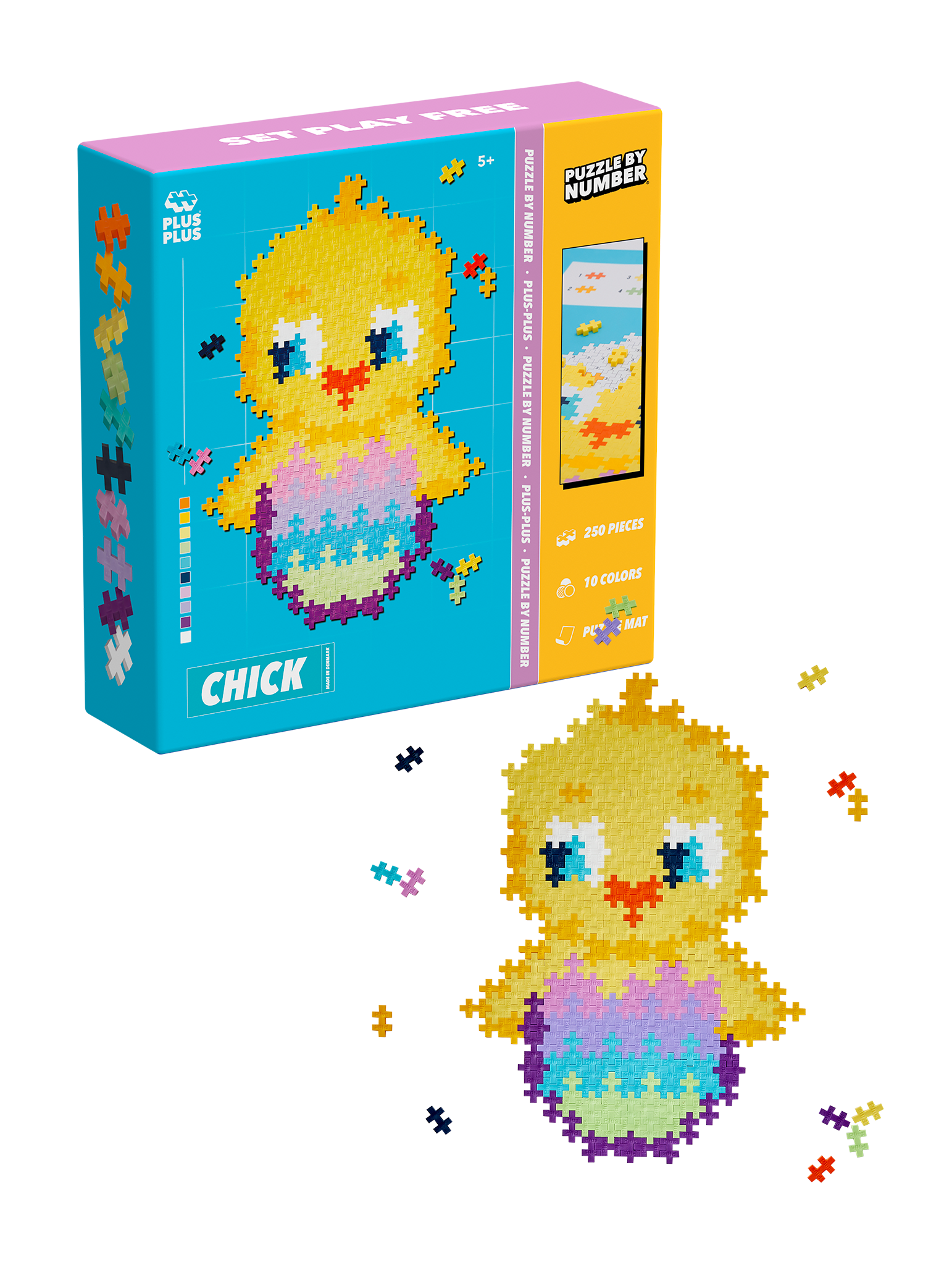 Puzzle By Number - Chick