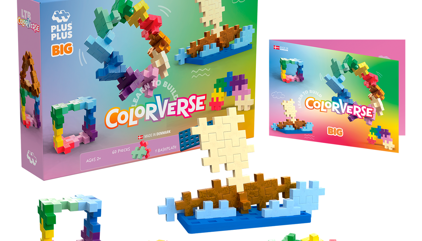 BIG Learn to Build - Colorverse - 60 pcs