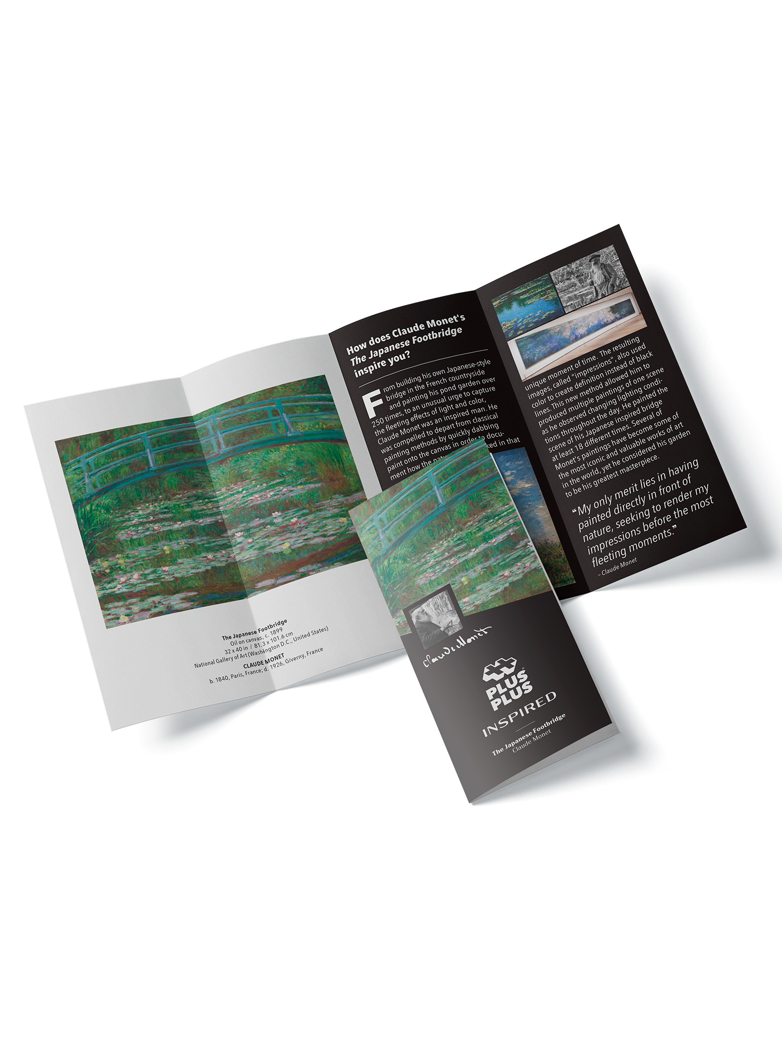 Inspired - Monet - The Japanese Footbridge