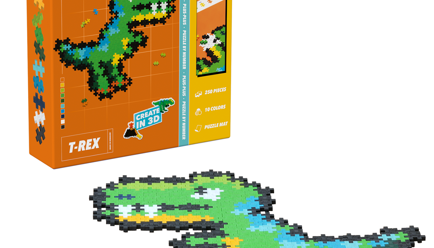 Puzzle By Number - T-Rex