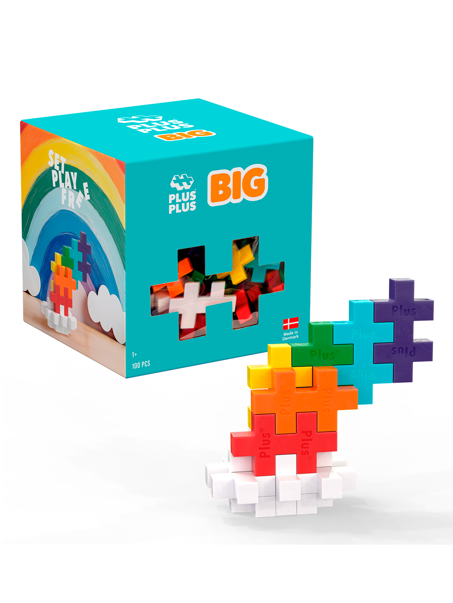 BIG Rainbow Color Mix - 100 pcs