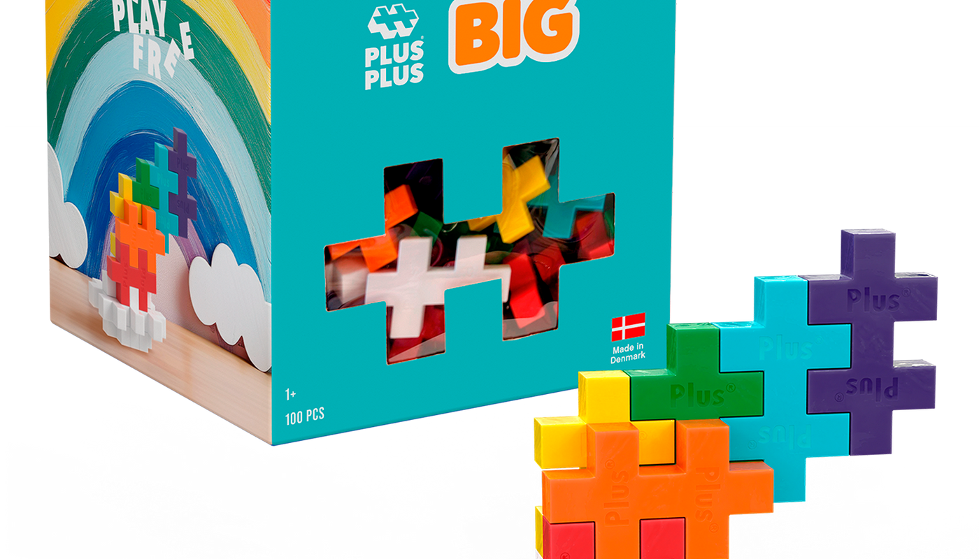 BIG Rainbow Color Mix - 100 pcs