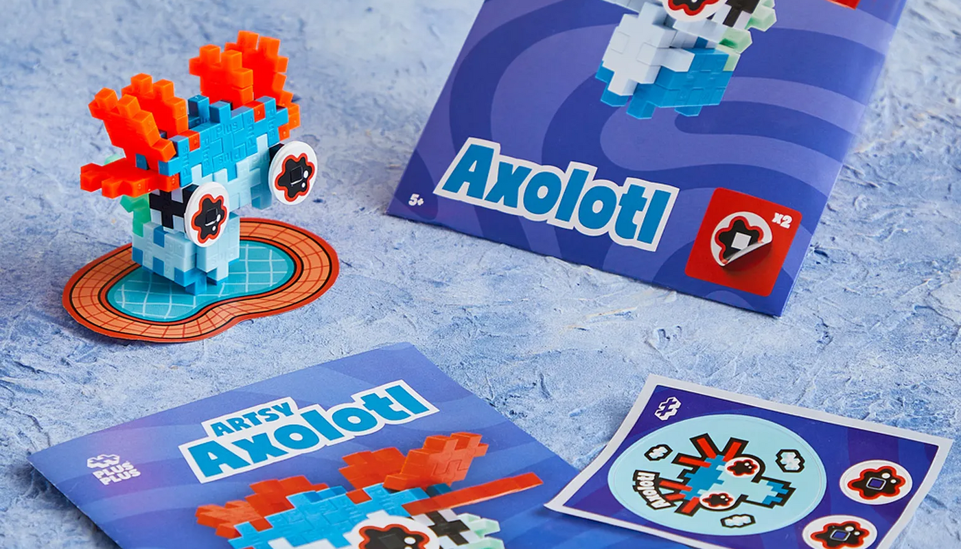 Pet Packet - Blue Axolotl
