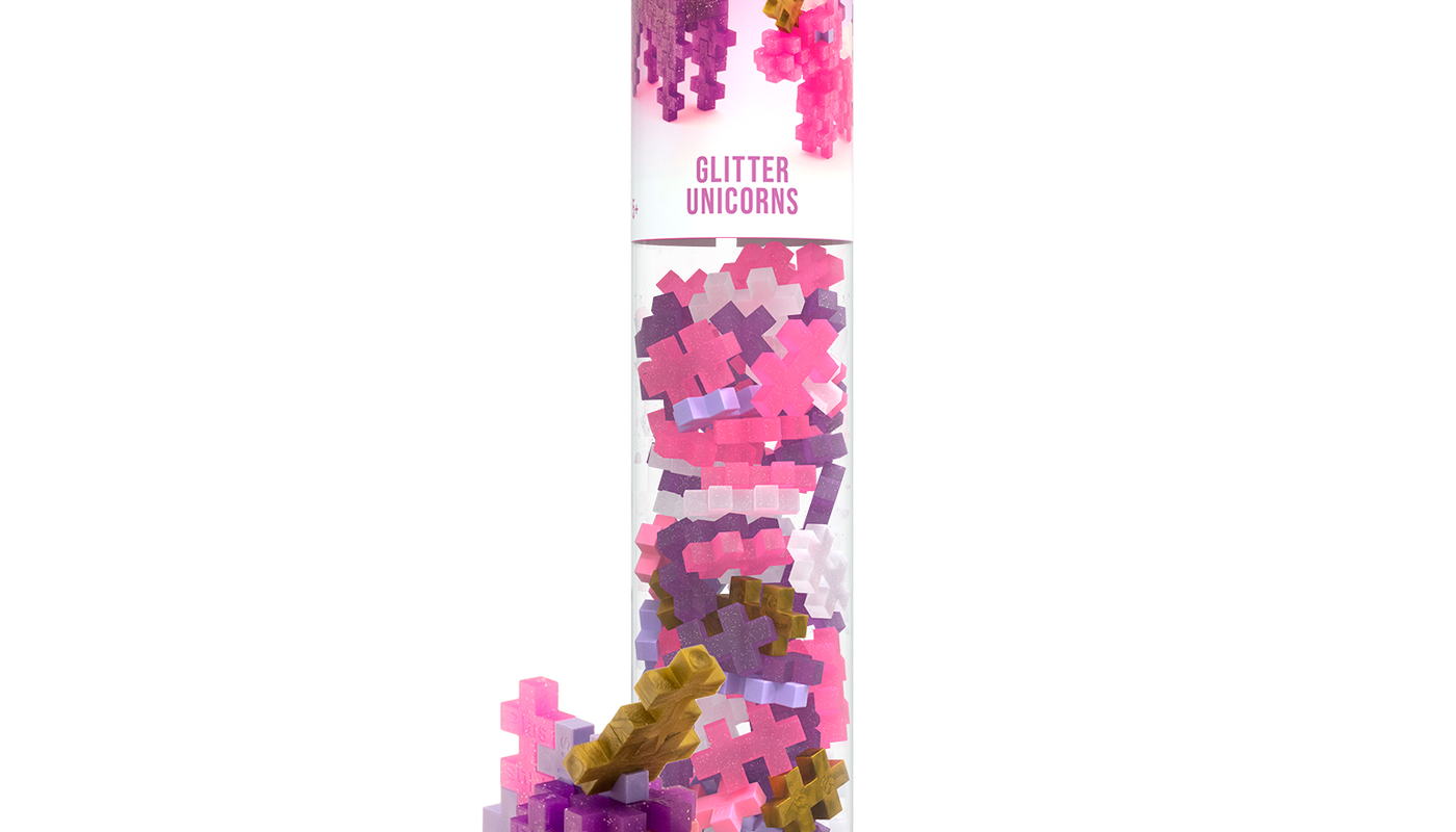 Glitter Unicorns - 100 pcs