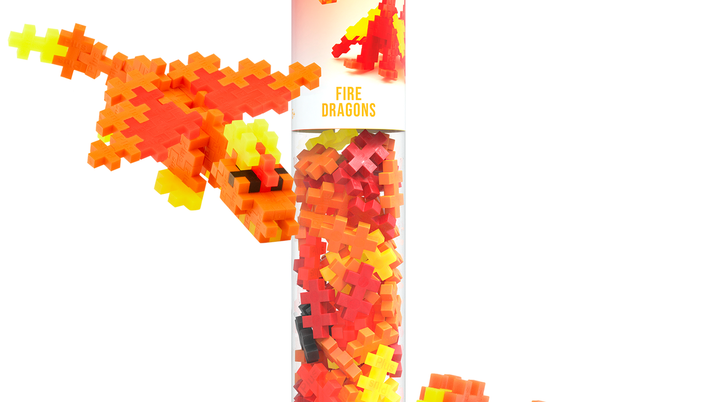 Fire Dragons - 100 pcs