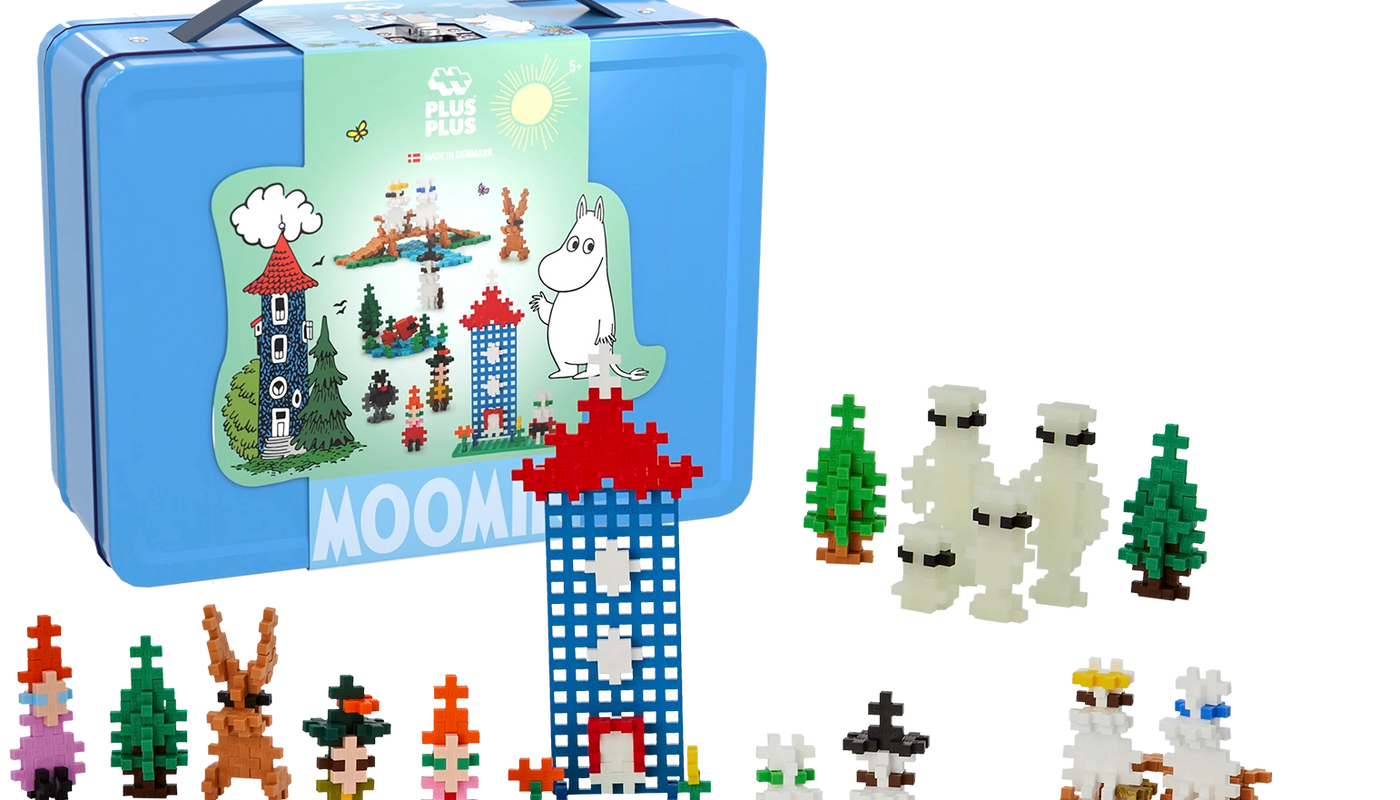 Moominvalley Blue Carry Case - 500 pcs