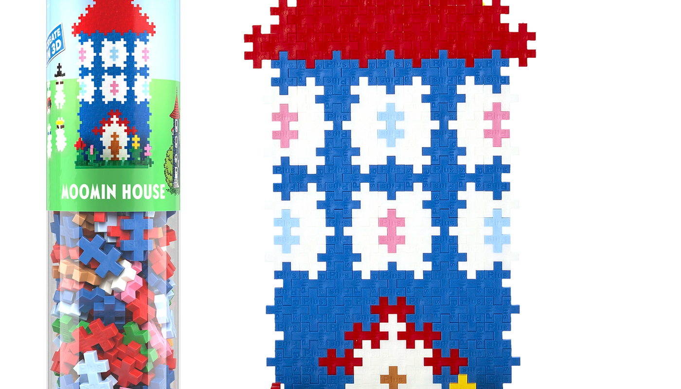 Moomin House with 3D Characters - Puzzle by Number - 275 pcs