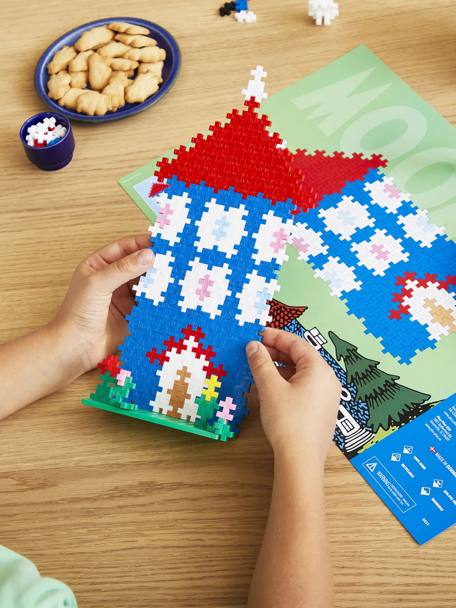 Puzzle by Number - Moomin House with 3D Characters- 275 pcs