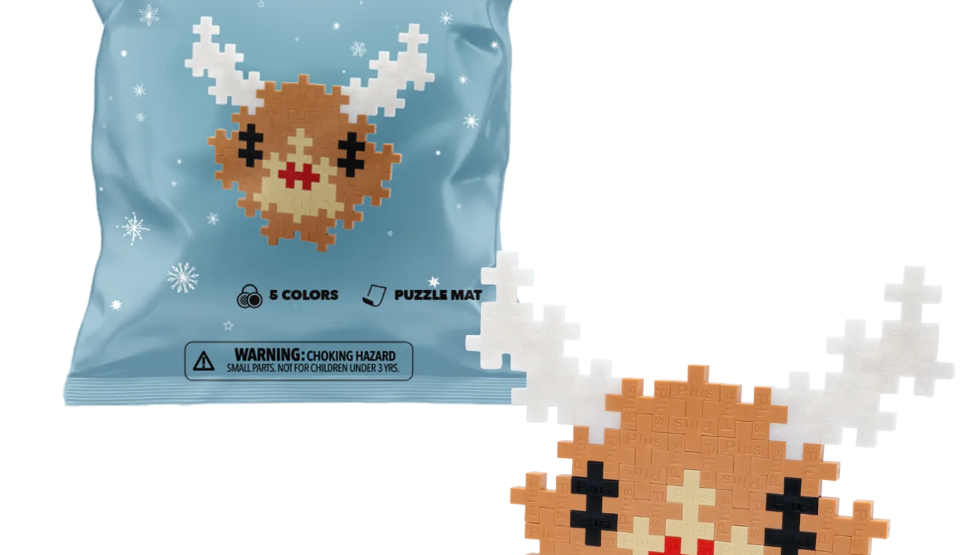 Puzzle by Number - Reindeer