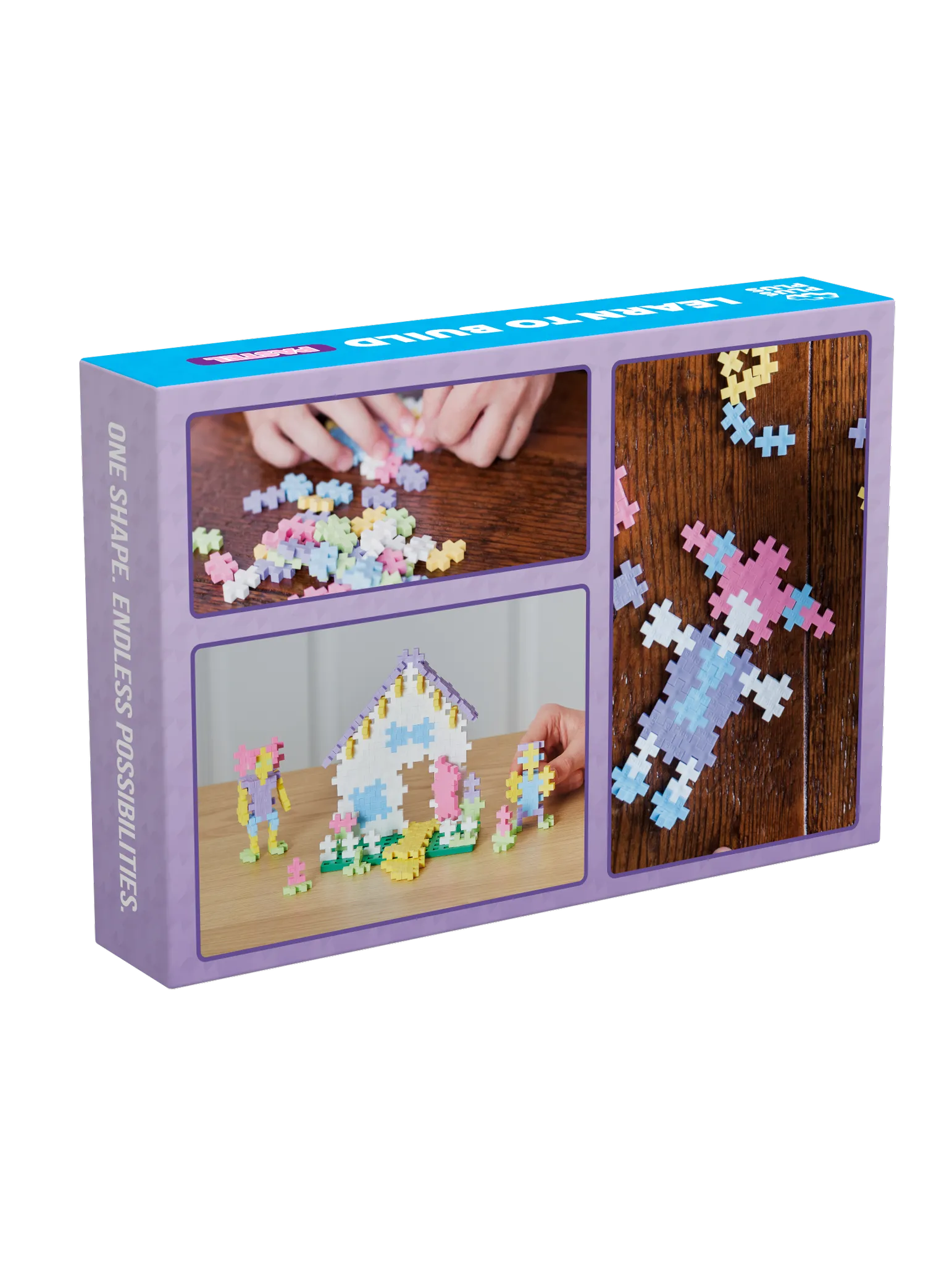 Learn to Build - Pastel - 600 pcs