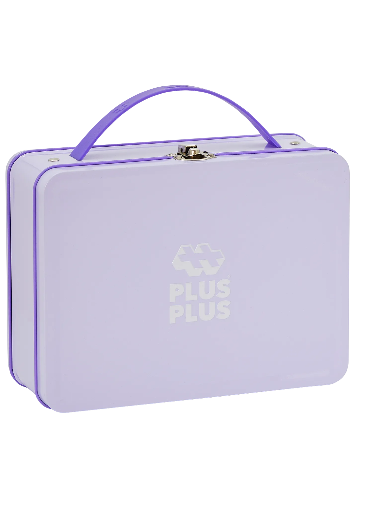 Purple Metal Suitcase with Pastel & Neon Color Mix - 600 pcs