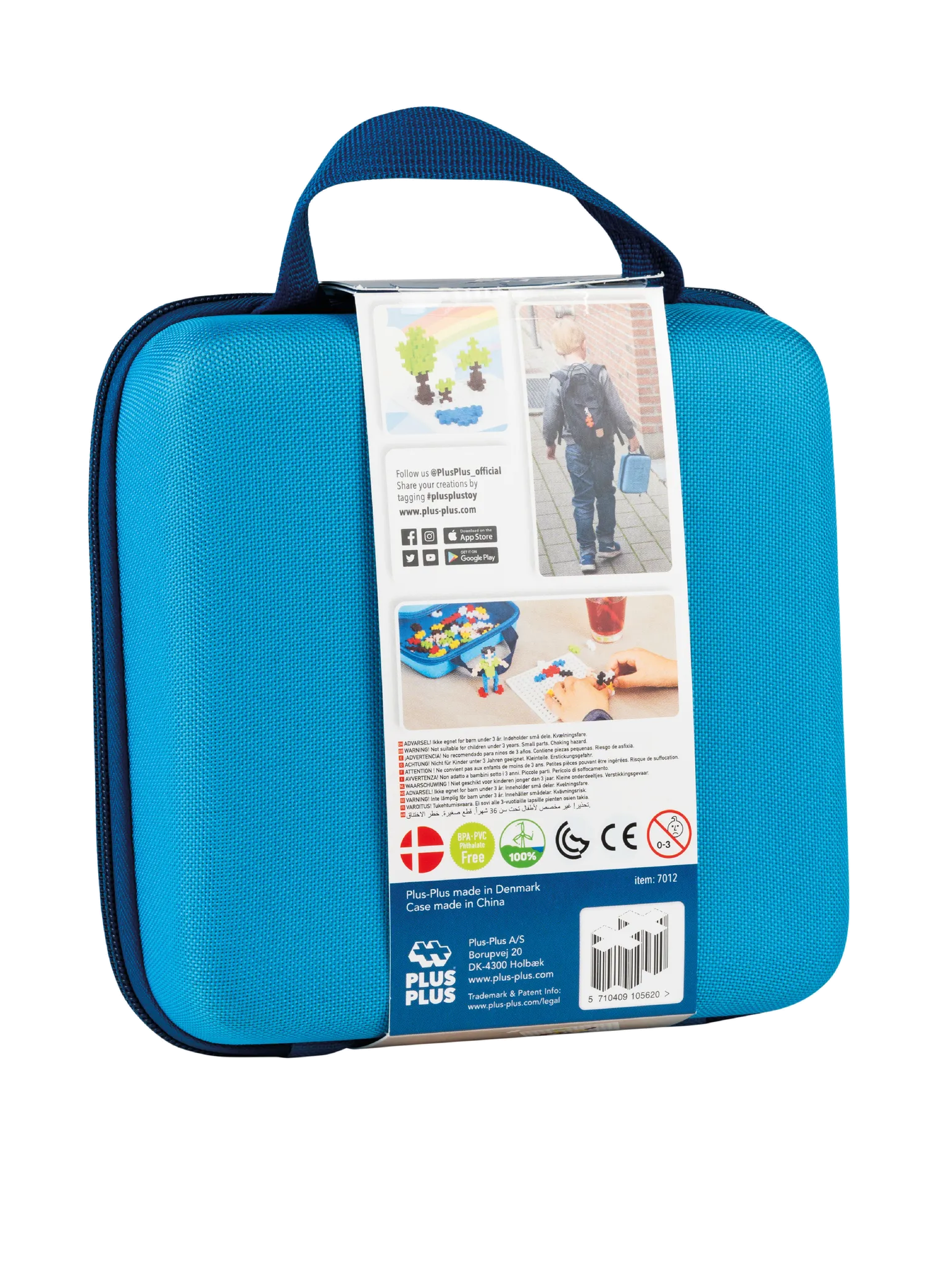 Blue Travel Case - 100 pcs