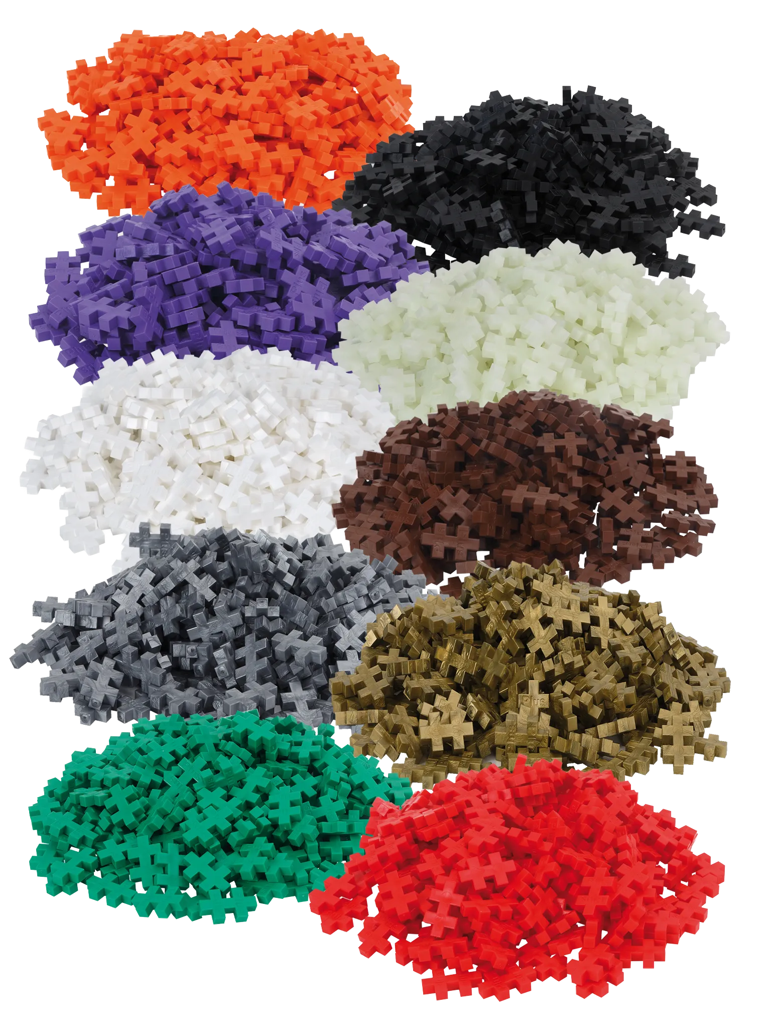 10 Single Colors Christmas Edition 1500 pcs