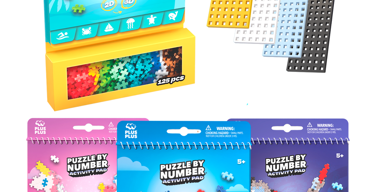 Activity Plus Plus-Plus Activity Pad Bundle Pack