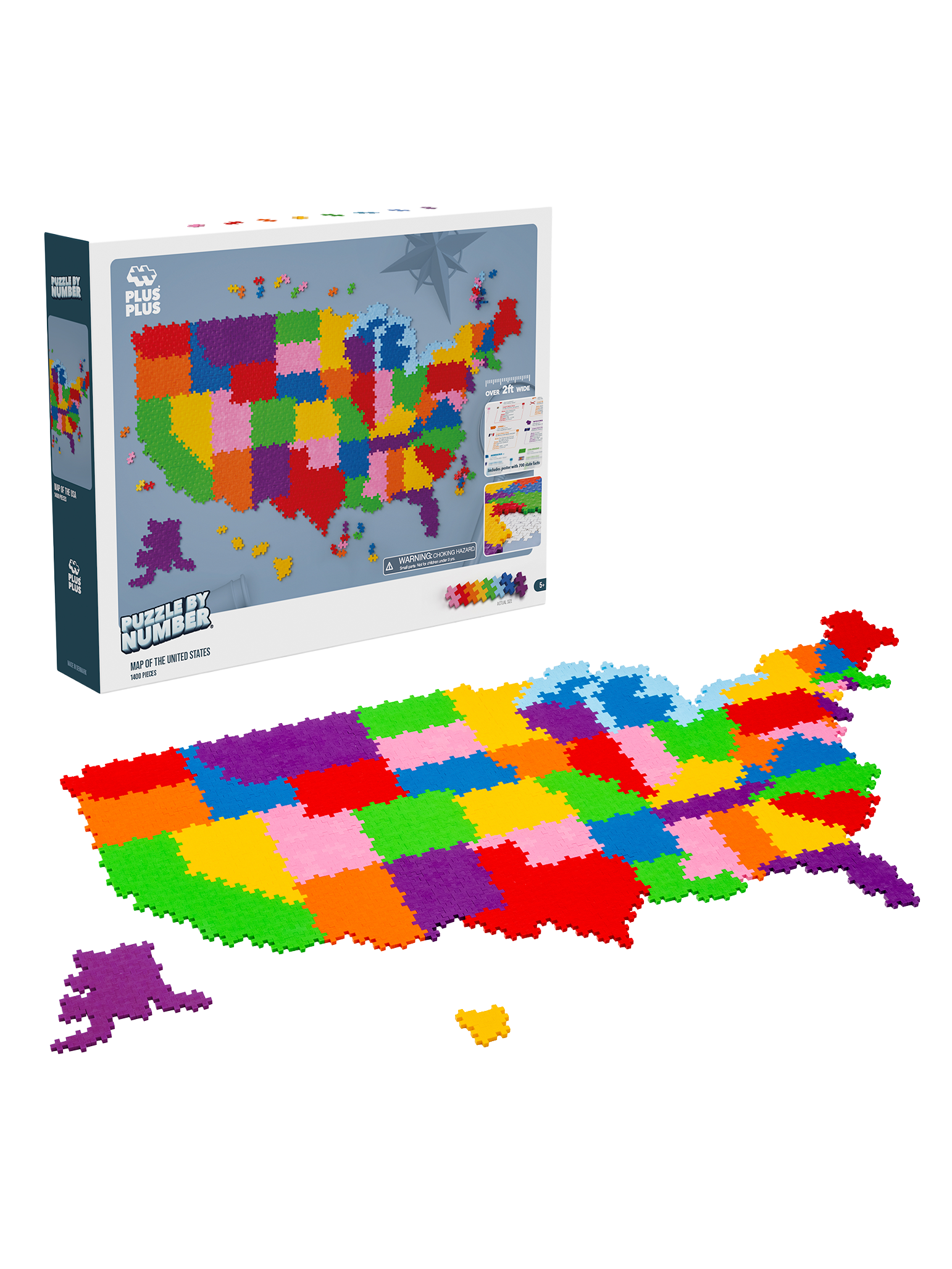Puzzle By Number - USA Map